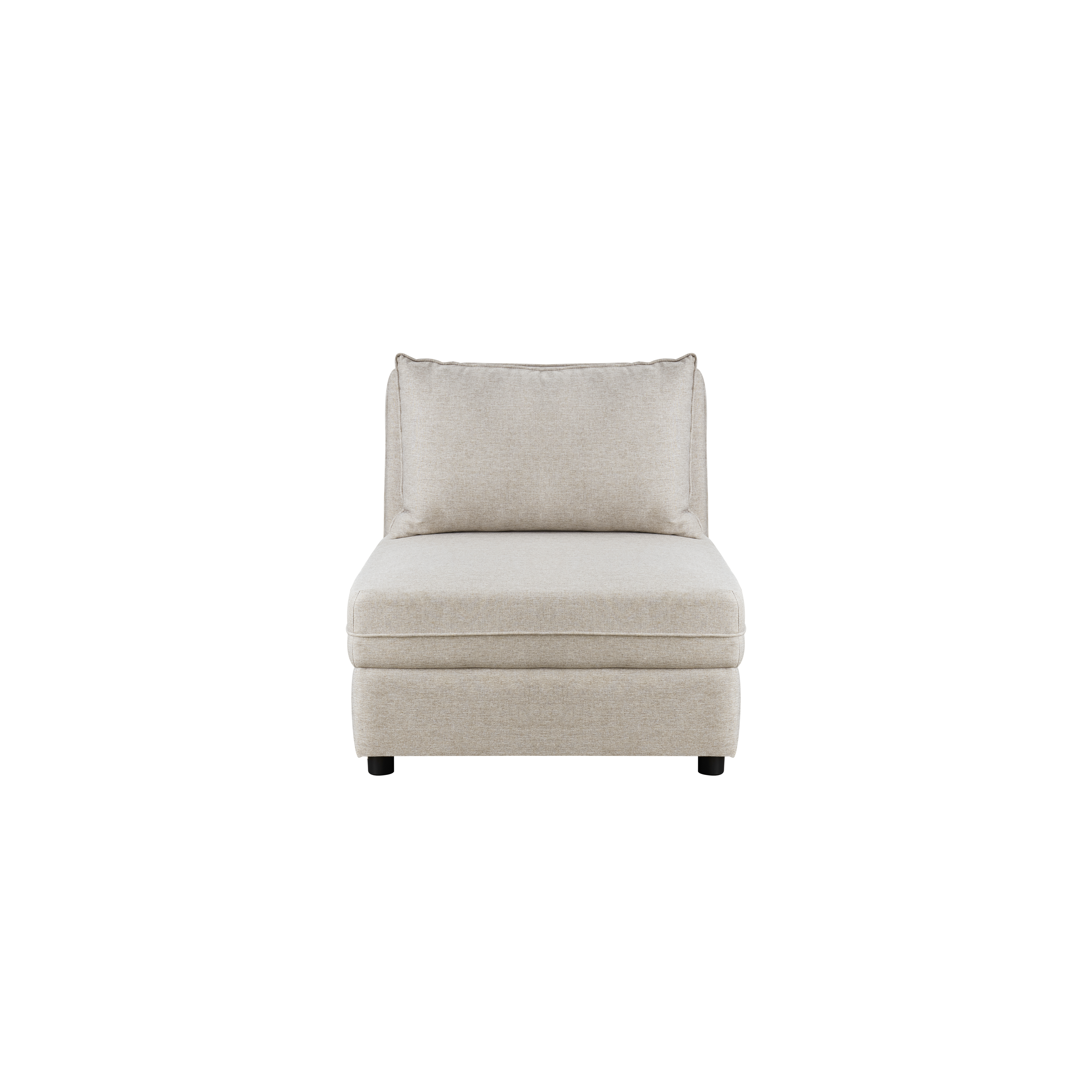 Cameron Storage Armless Unit - Sand (Fabric)