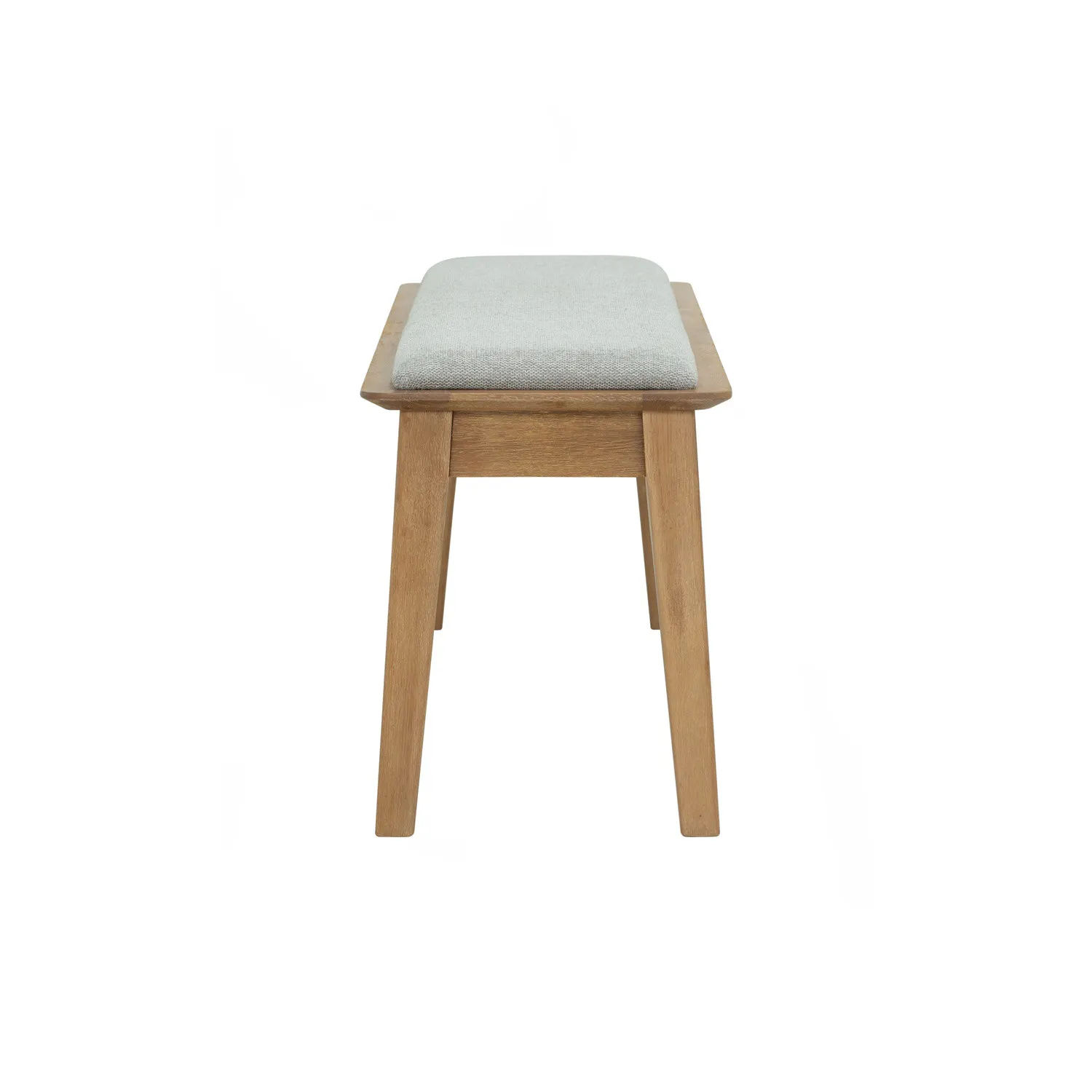 Toronto Extendable Dining Table 1.6m-2m with Toronto Bench 1.5m and 2 Toronto Cushioned Dining Chairs - 42