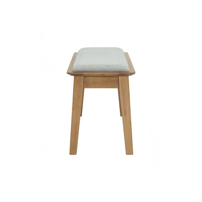 Toronto Extendable Dining Table 1.6m-2m with Toronto Bench 1.5m and 4 Toronto Cushioned Dining Chairs - 38