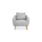 Hana Armchair - Light Grey