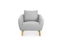 Hana Armchair - Light Grey