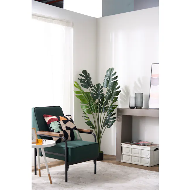 Potted Faux Monstera Plant 150 cm - 3