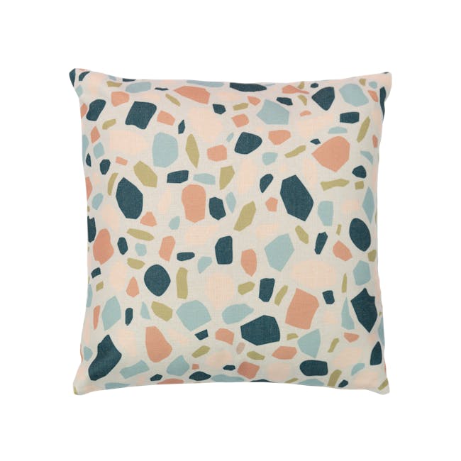 Thea Linen Cushion - Quartz - 0