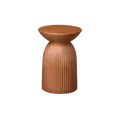 Sola Concrete Side Table - Terracotta