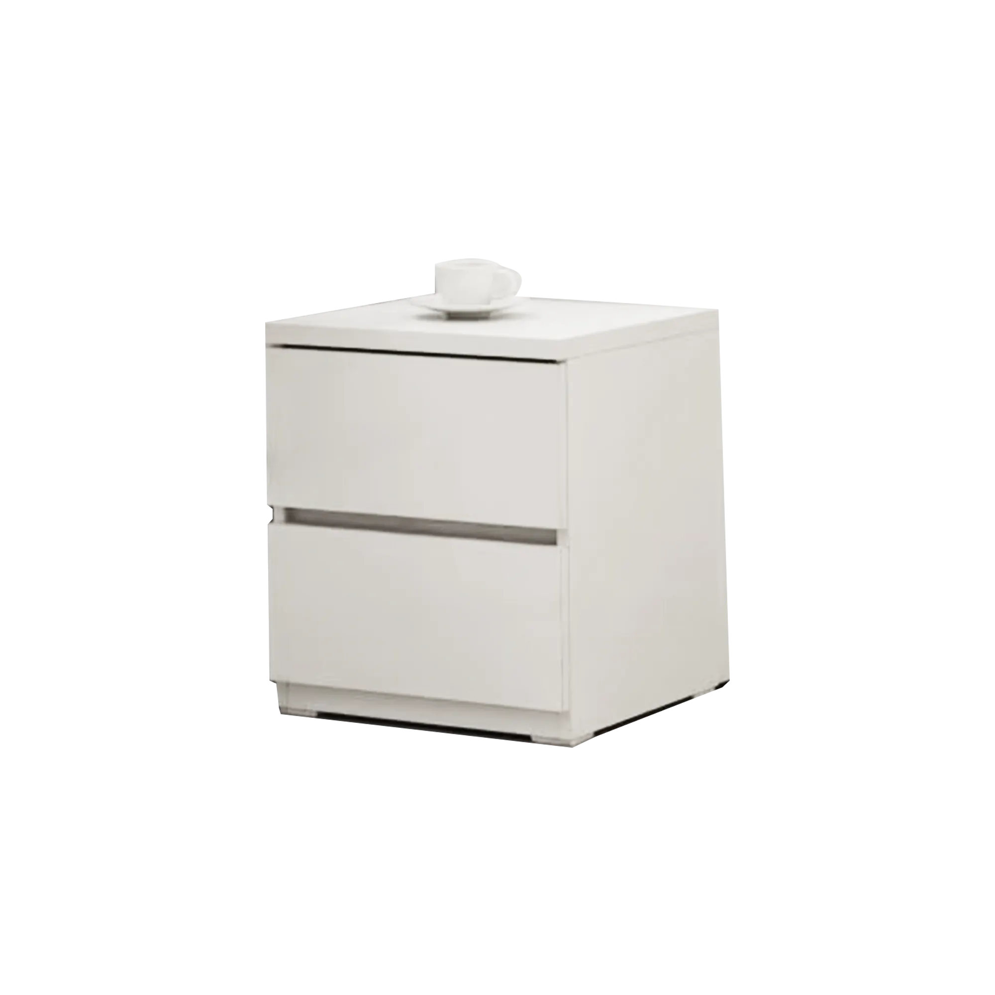 Cherne Bedside Table - White