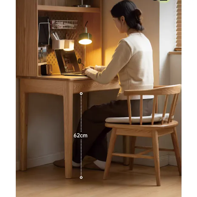 Goma Study Table with Shelf 0.8m - 7