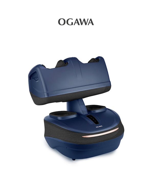 OGAWA Omknee2 Detachable Foot & Knee Massager - Midnight Blue 