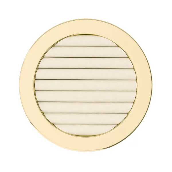 Material and/or texture close-up of Tini Ring Holder - Brass