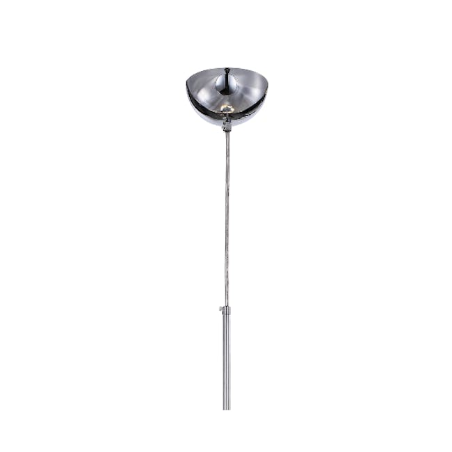 Enoch Pendant Lamp - Chrome - 4 - Modern pendant light fixture, sleek design, reflective surface, metallic finish, elegant