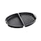 BRUNO Oval Half Grill and Flat Plates