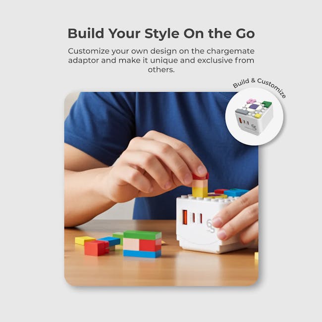 SOUNDTECH World Travel Adaptor with GaN PD65Watts USB Quick Charger (TA-865C) - 6