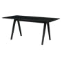 (As-is) Varden Dining Table 1.7m - Black Ash - 4 - 0