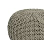 Moana Knitted Pouf - Taupe - 2