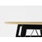 Fleming Oval Dining Table 1.8m - White, Black - 5