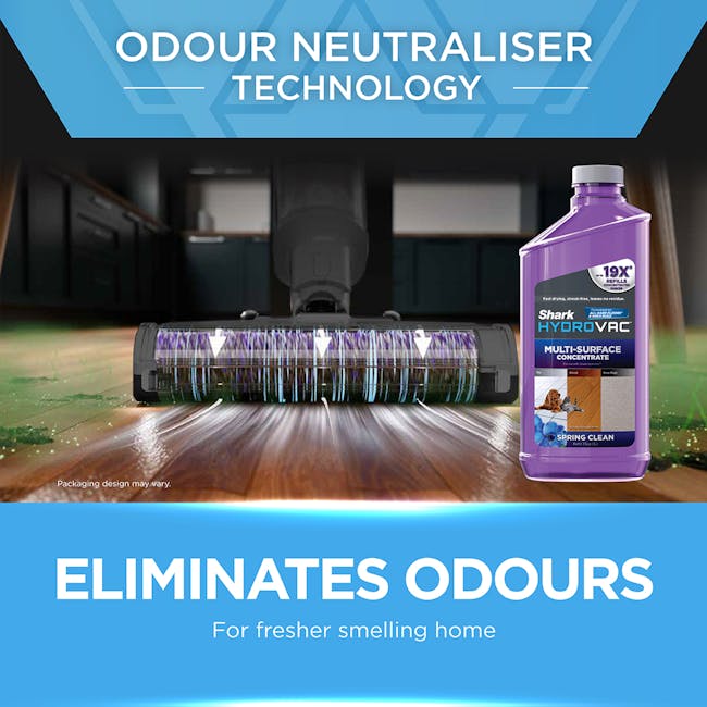 Shark HydroVac 3-in-1 Cordless Wet & Dry Hard Floor Cleaner (WD210) - 10 - Odour neutraliser technology, multi-surface