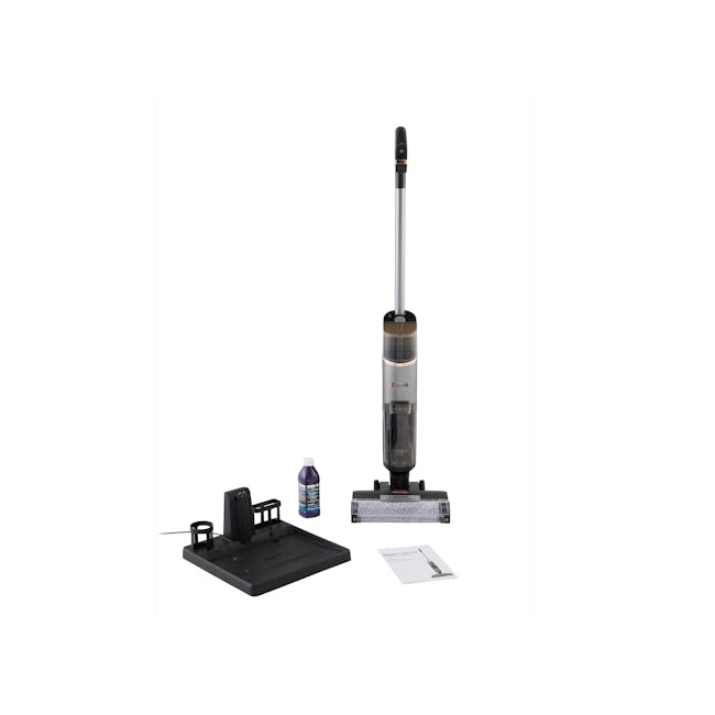 Shark HydroVac 3-in-1 Cordless Wet & Dry Hard Floor Cleaner (WD210) - 3 - Vacuum cleaner, upright design, black and silver