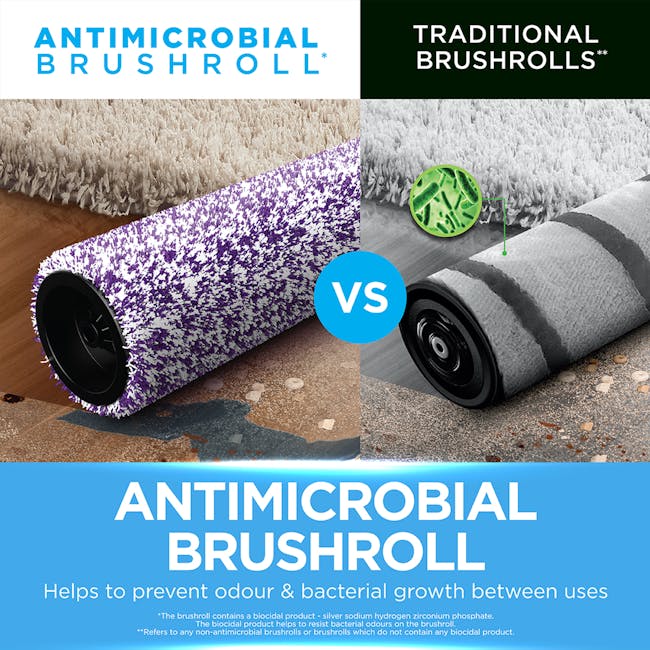 Shark HydroVac 3-in-1 Cordless Wet & Dry Hard Floor Cleaner (WD210) - 8 - Silver Sodium Hydride Zinc Phosphate-based