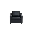 Baleno Armchair - Espresso (Faux Leather)