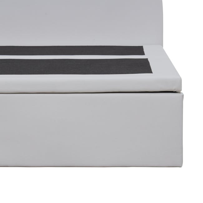 Aspen King Storage Bed - Light Grey (Pet Friendly) - 18