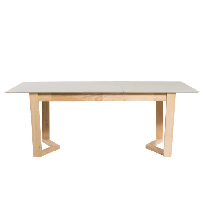 (As-is) Meera Extendable Dining Table 1.6m-2m - Natural, Taupe Grey - 1 - 20