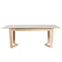 (As-is) Meera Extendable Dining Table 1.6m-2m - Natural, Taupe Grey - 20