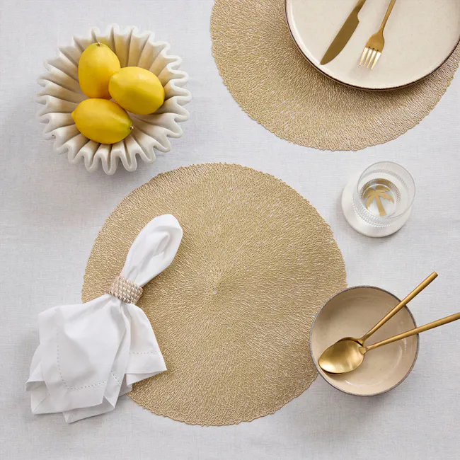 RAPEE ALLURE Placemat - Gold - 3