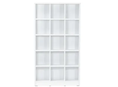 Harry 3x5 Shelving Unit - White