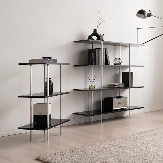 (As-is) Bauhaus 3-Tier Display Shelf - Black - 9