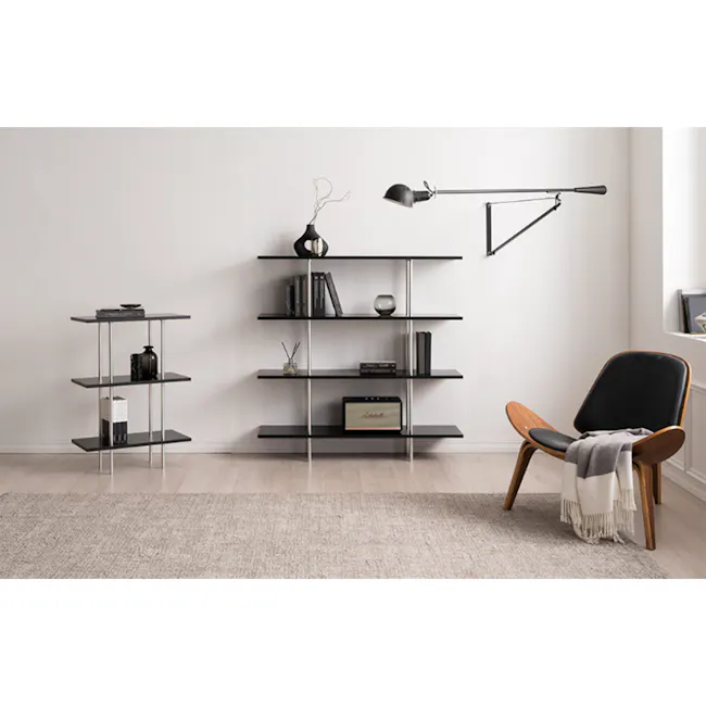 Bauhaus 4-Tier Display Shelf - Black - 10
