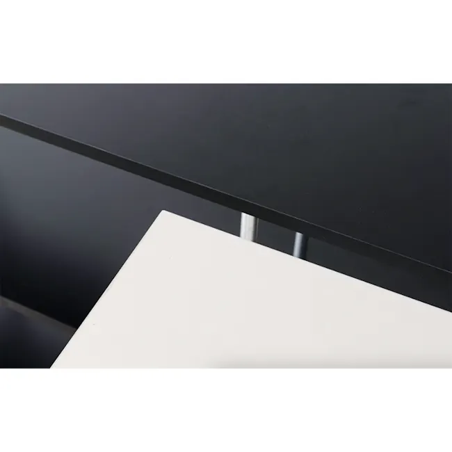 Bauhaus 4-Tier Display Shelf - Black - 13