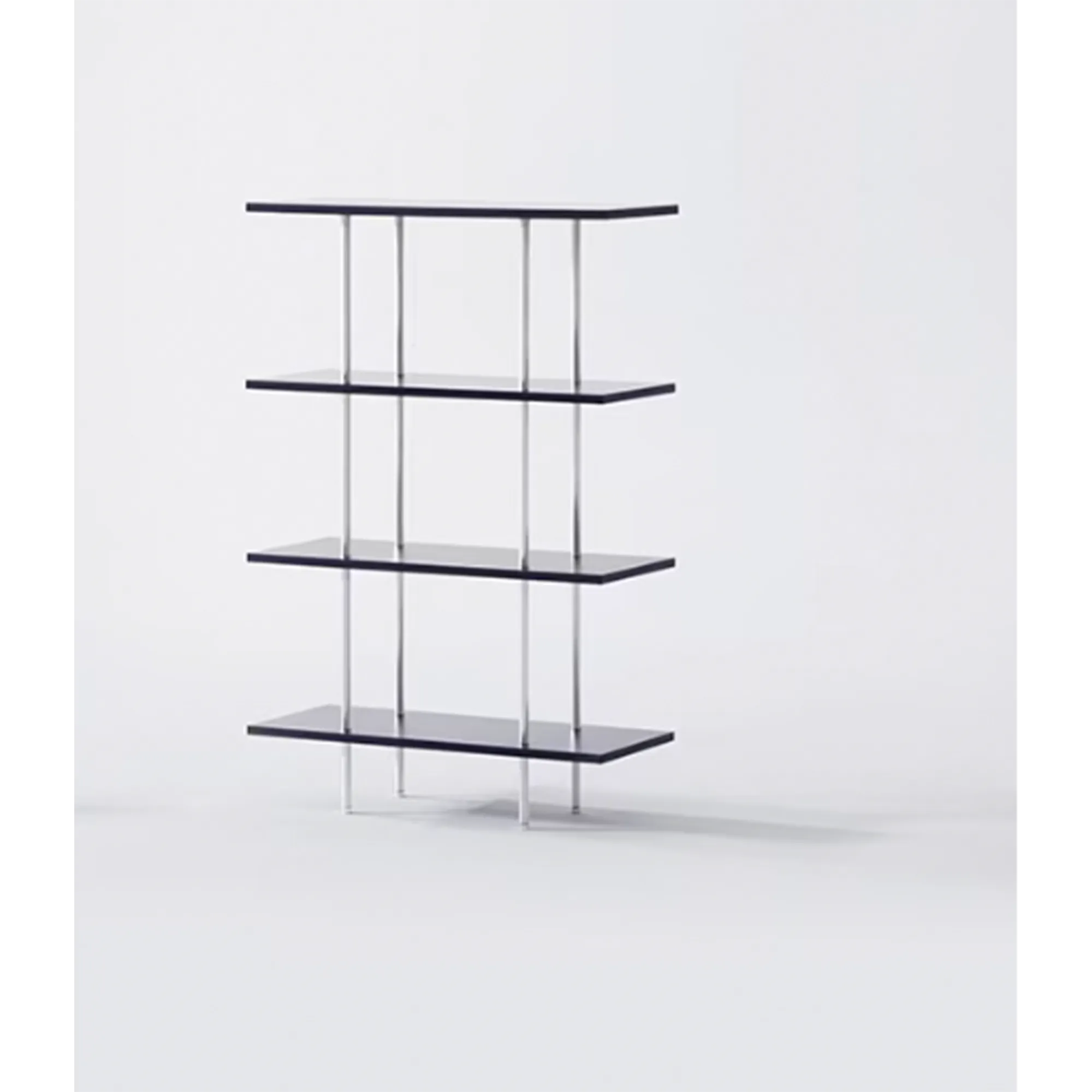 Bauhaus 4-Tier Display Shelf - Black - 12