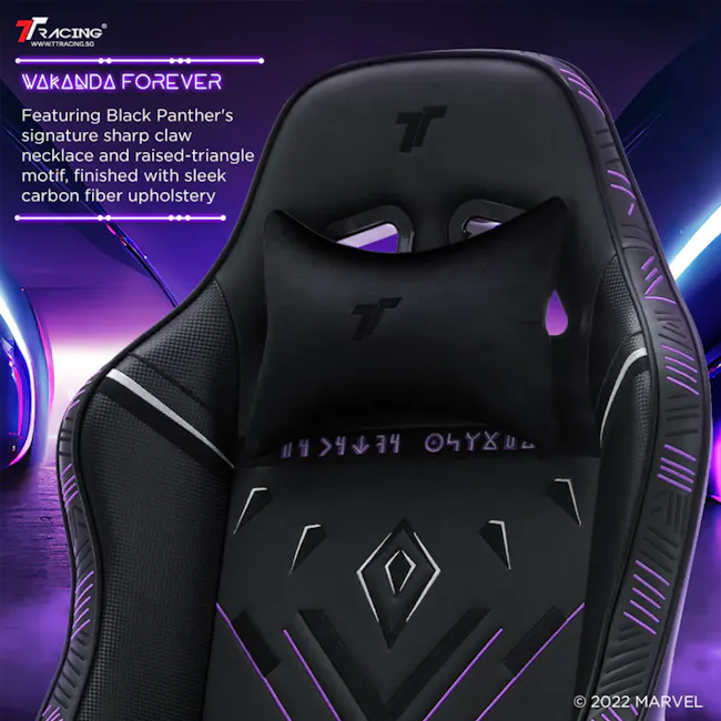 TTRacing Swift X 2020 Gaming Chair - Black Panther Edition - 3