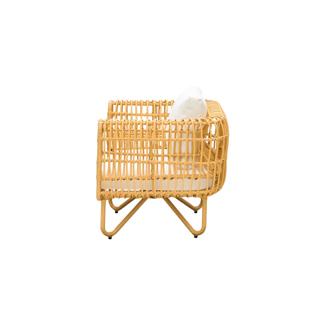 Soleil Rattan Lounge Chair - 8