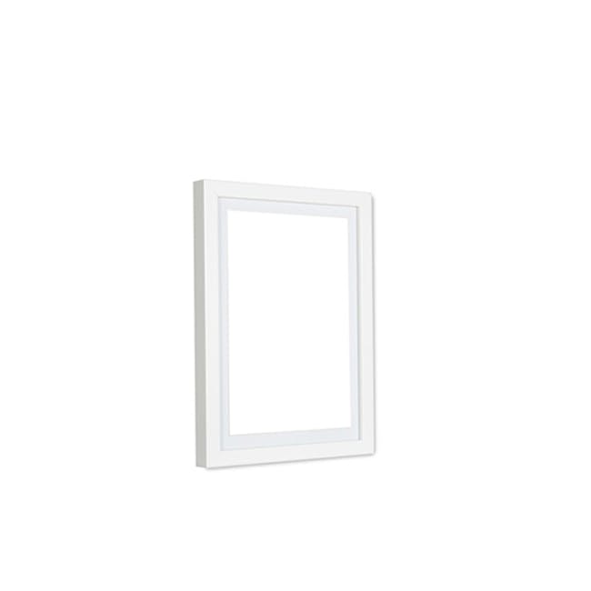 A5 Size Wooden Frame - White - 0