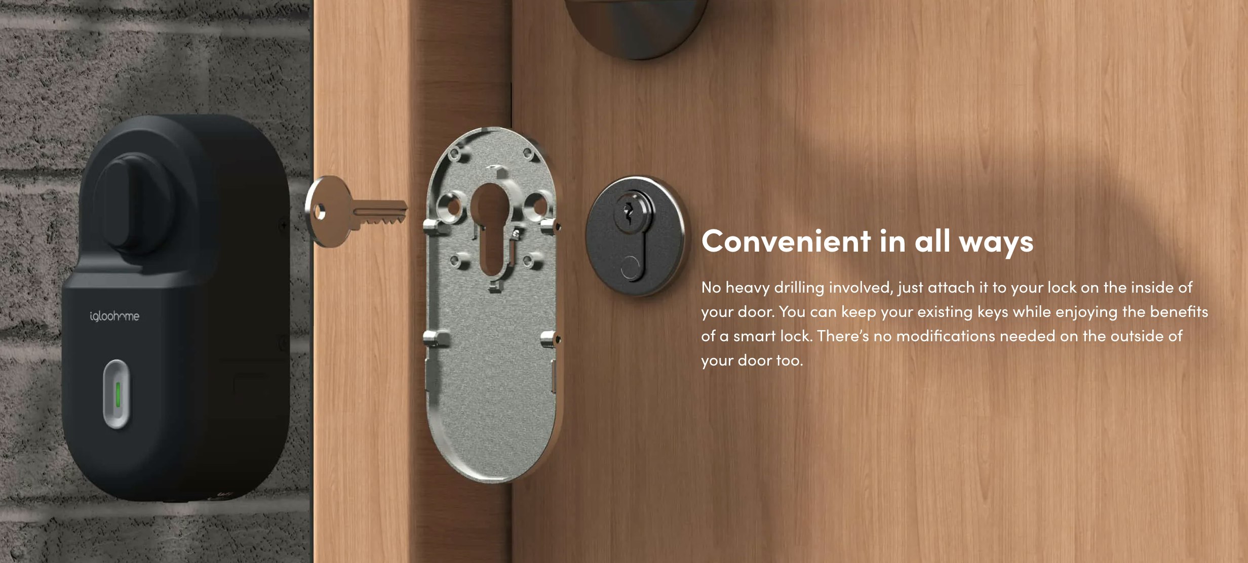 igloohome Retrofit Lock OE1, igloohome Smart Locks HipVan