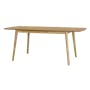 Harold Extendable Dining Table 1.2m-1.5m - Natural - 0