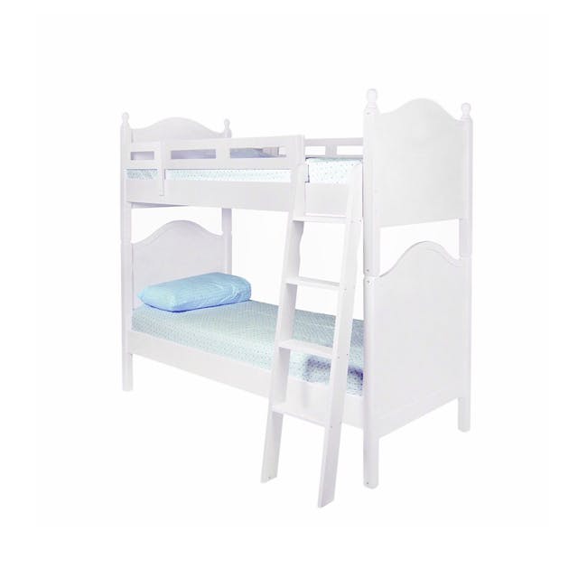 Evan Single Bunk Bed with Ladder - 0