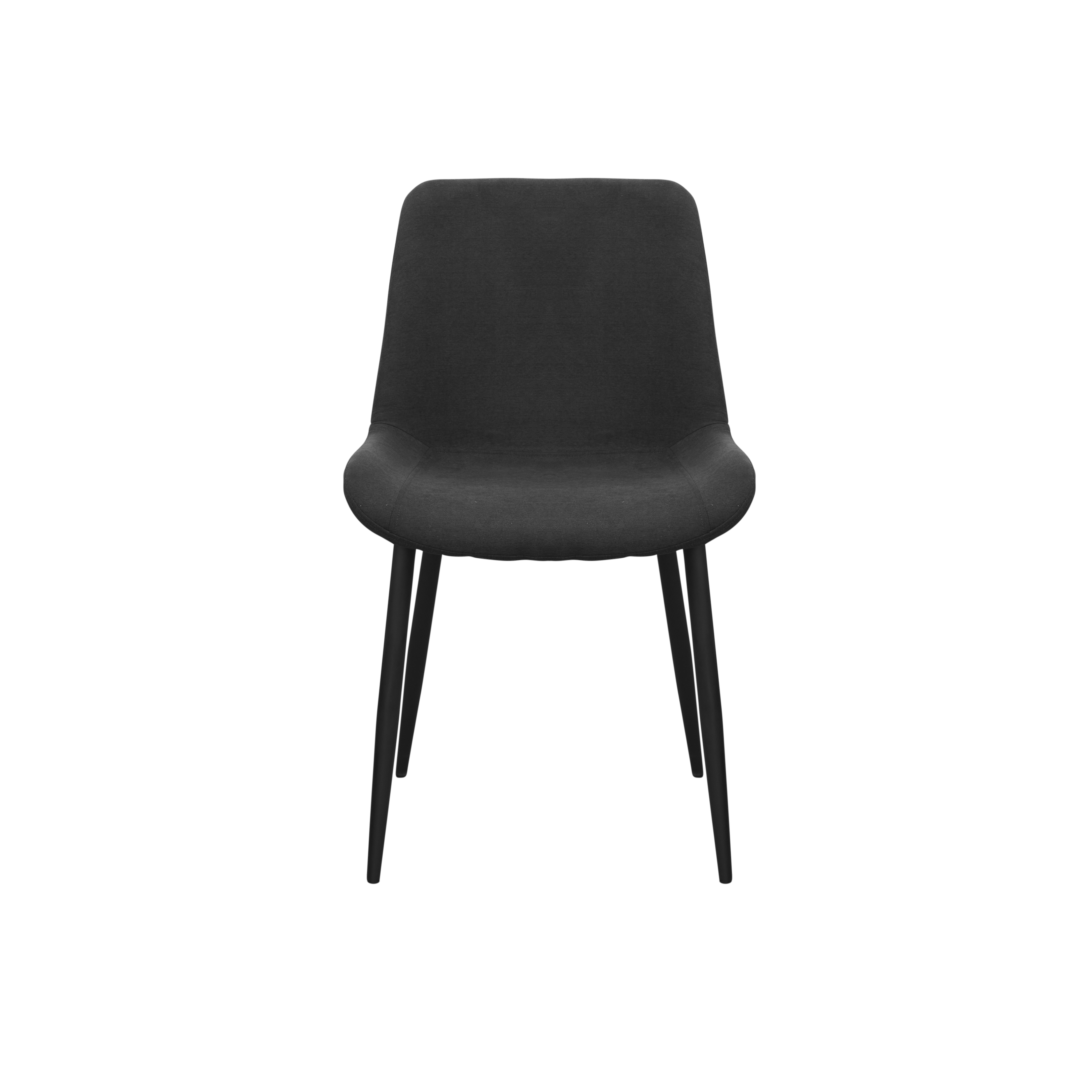 Herman Dining Chair Dark Grey (Fabric), HV Basic Dining Tables