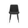 Herman Dining Chair - Dark Grey (Fabric) - 2