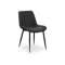 Herman Dining Chair - Dark Grey (Fabric) - 0