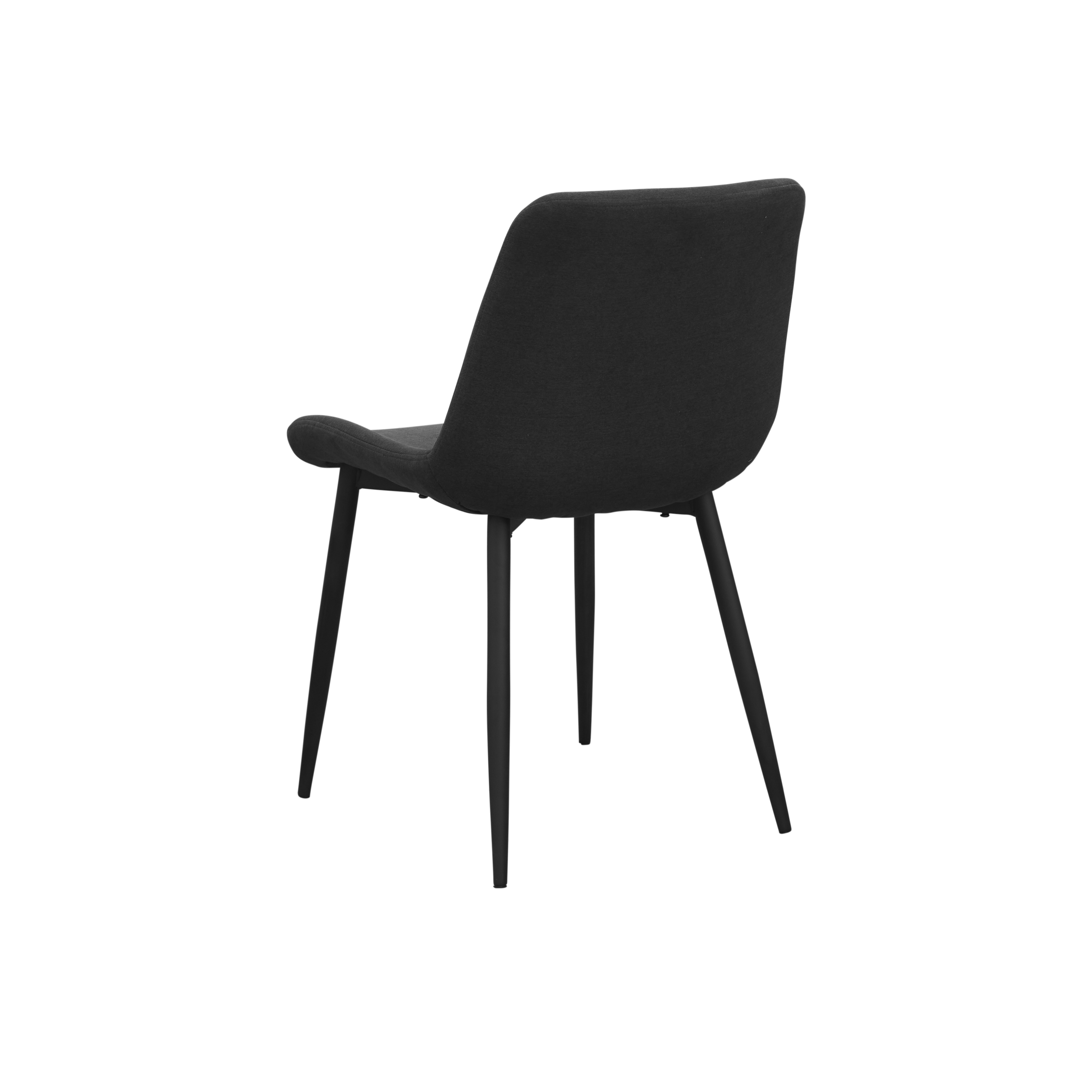 Herman Dining Chair Dark Grey (Fabric), HV Basic Dining Tables