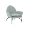 Esther Lounge Chair - Pale Silver