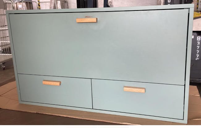 (As-is) Arod Study Table 1m - Sage Green - 2 - 1