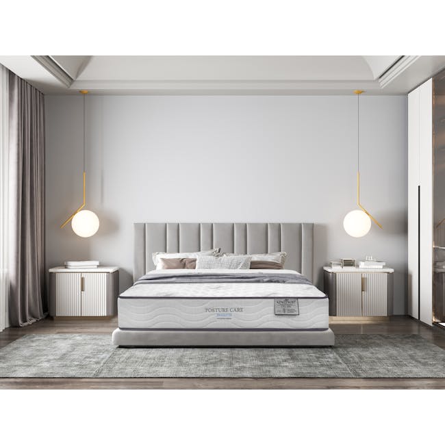 King Koil Posture Care Passion 25cm Mattress - Extra Firm (4 Sizes) *HipVan Exclusive!* - 2 - Modern minimalist bedroom