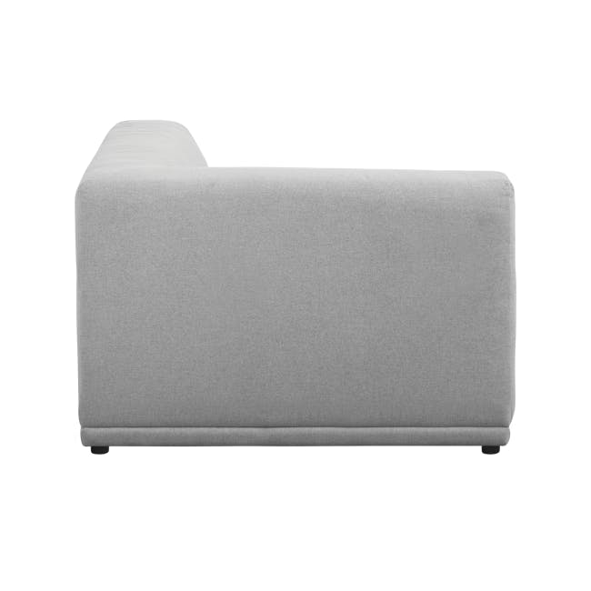 Milan 3 Seater Corner Extended Sofa - Slate (Fabric) - 12