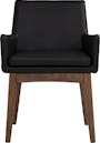 Clarkson Dining Table 2.2m in Cocoa with 4 Fabian Armchairs in Espresso - 8