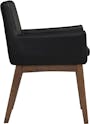 Clarkson Dining Table 2.2m in Cocoa with 4 Fabian Armchairs in Espresso - 9