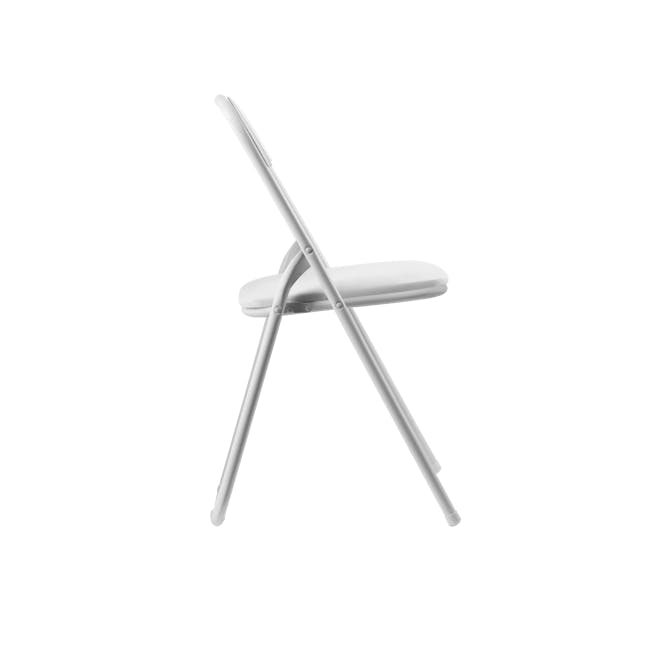 Meko Folding Chair - White - 3