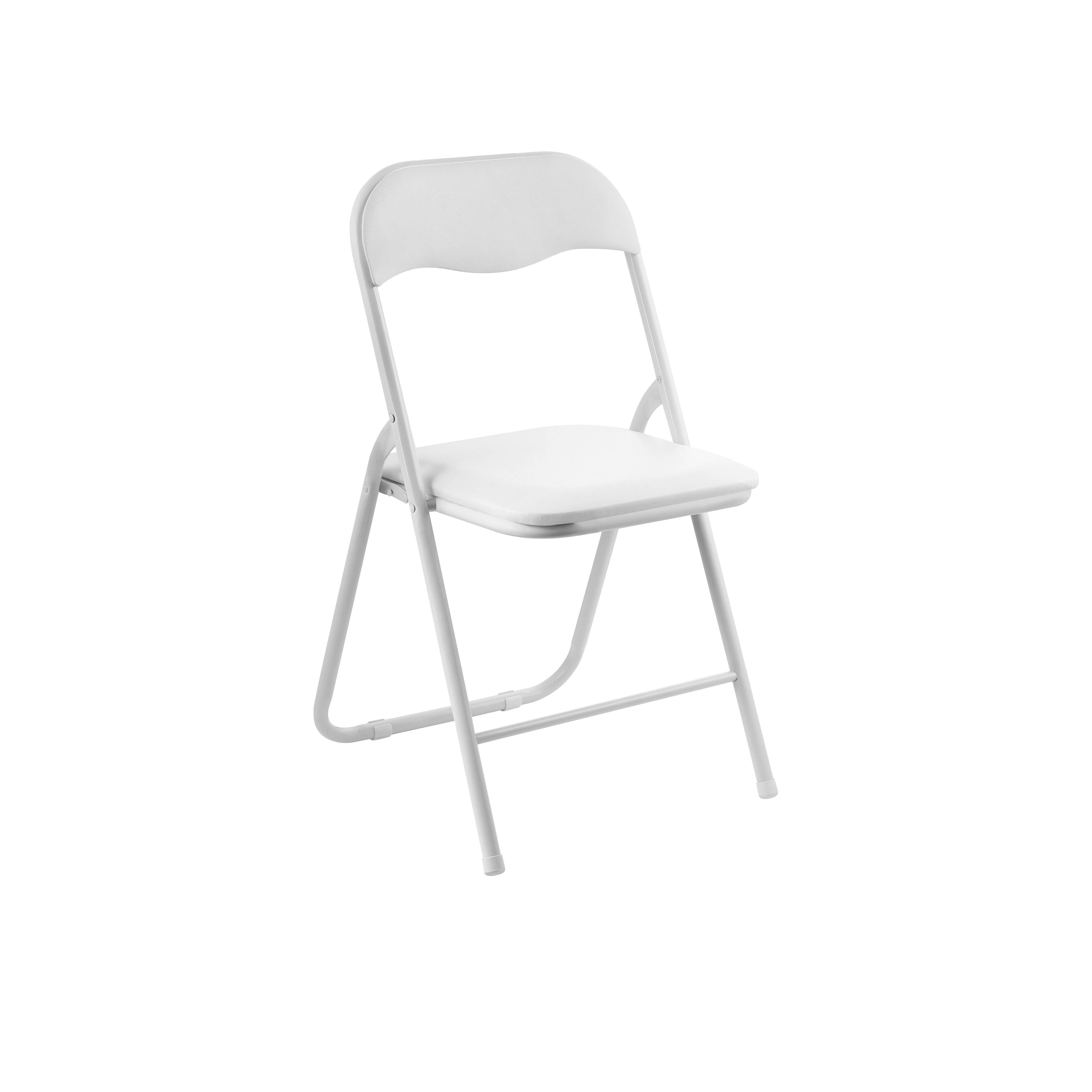 simple white chair