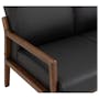 Mendo 2 Seater Sofa - Espresso (Faux Leather) - 6